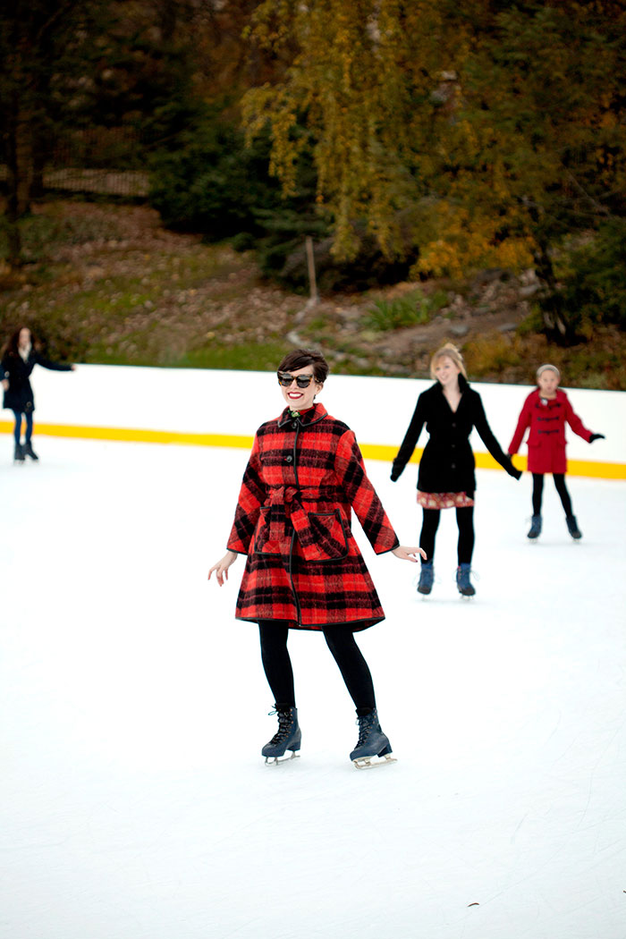 ice-skating-keiko-lynn-kate-spade-woodland-check-coat