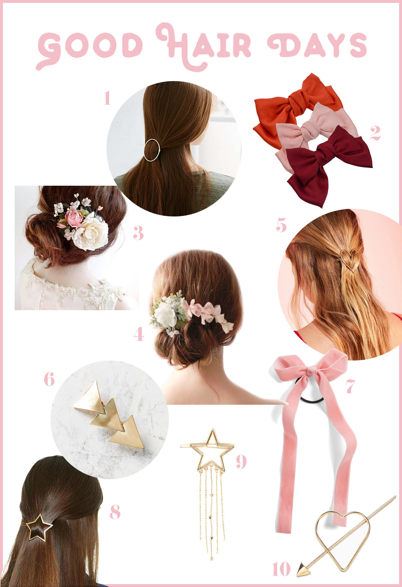 hair accessories roundup