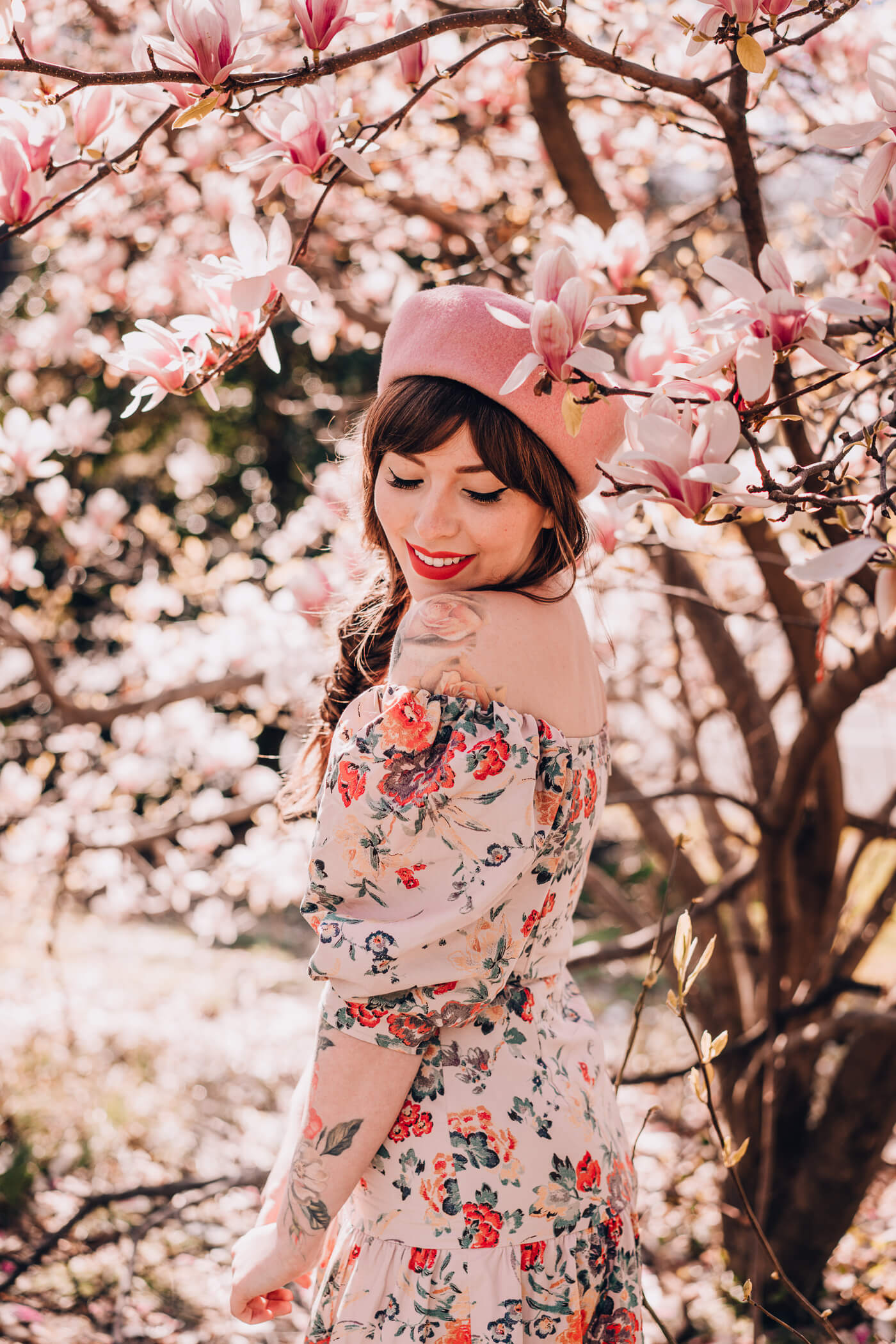 rebecca taylor dress, summer floral dress 2018