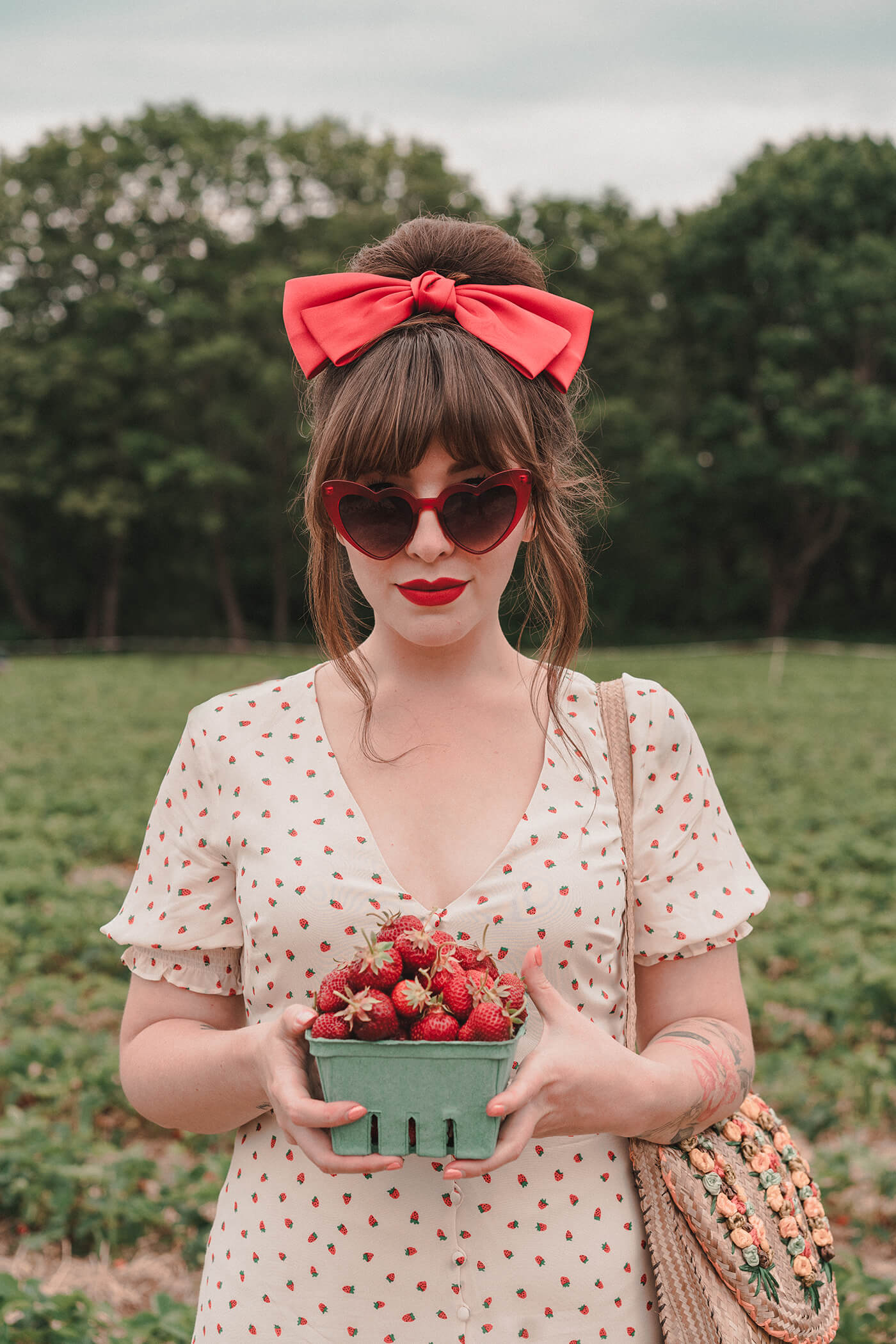 strawberry dress