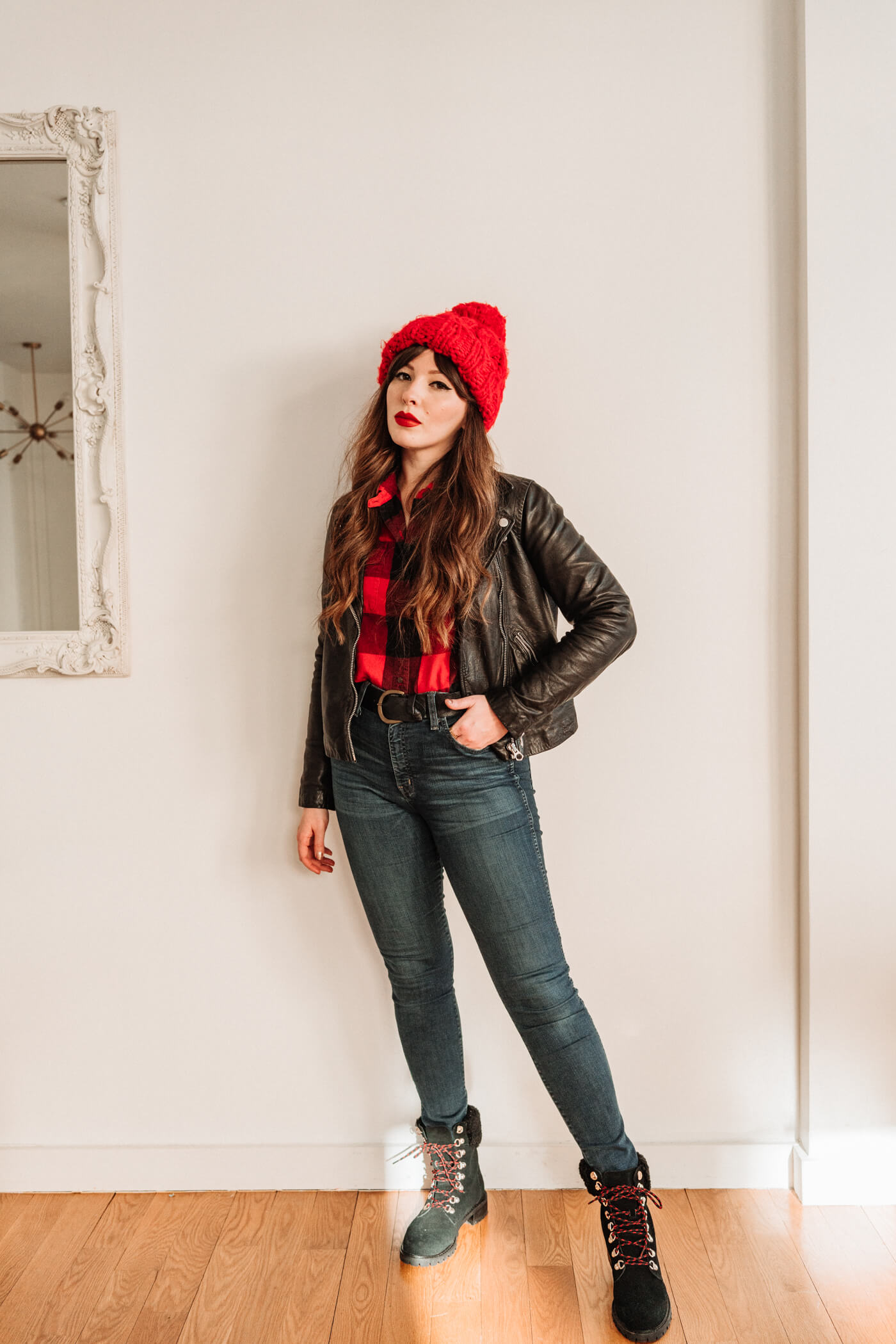 four ways to style high waisted jeans