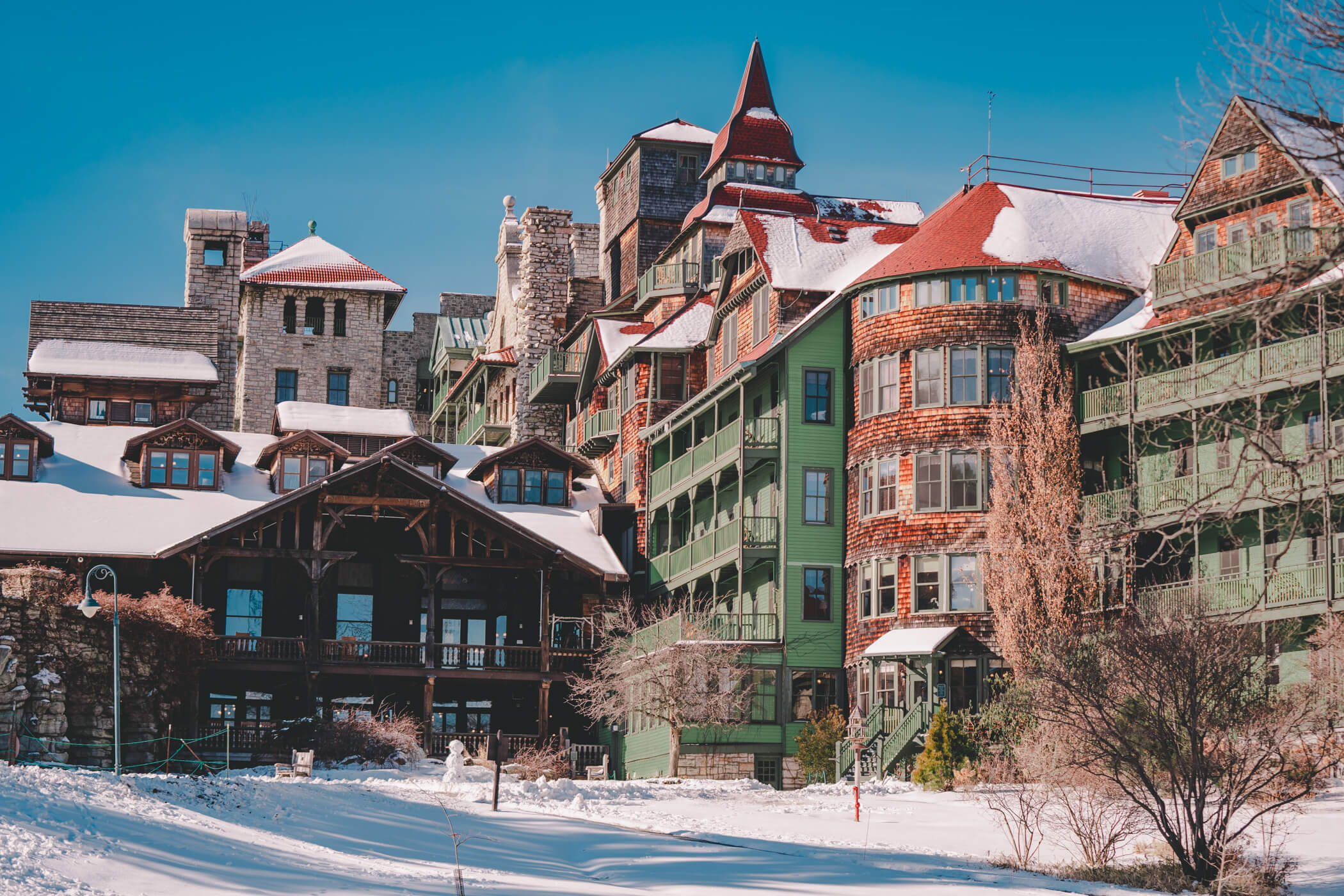 Winter Stay at Mohonk Mountain House