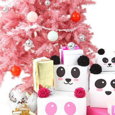 Panda Gift Wrap DIY - How to Wrap Your Gifts