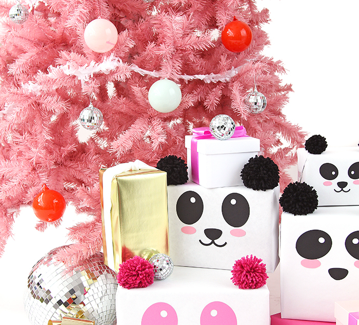Panda Gift Wrap DIY - How to Wrap Your Gifts