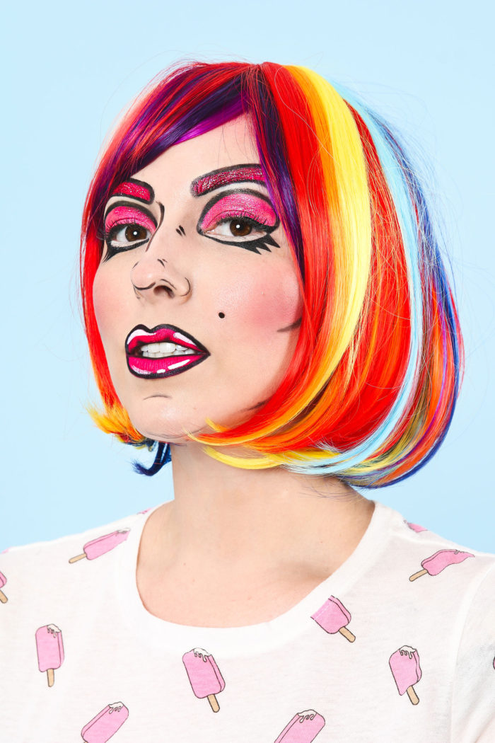 cartoon makeup tutorial for your halloween costume
