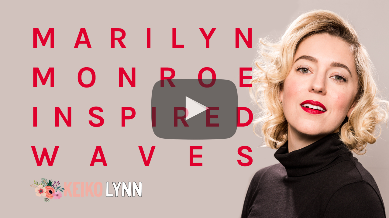 Marilyn Monroe Inspired Hair Tutorial Step By Step Video