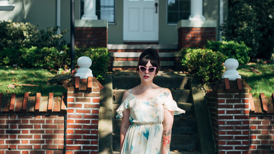 miss patina watercolor cactus dress