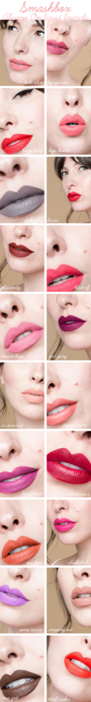 Keiko Lynn: Smashbox Always On Matte Liquid Lipstick Swatches