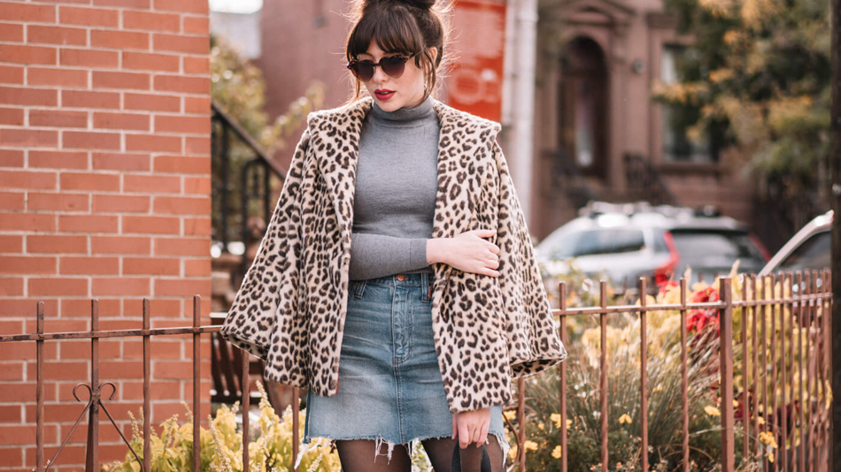 vintage leopard coat