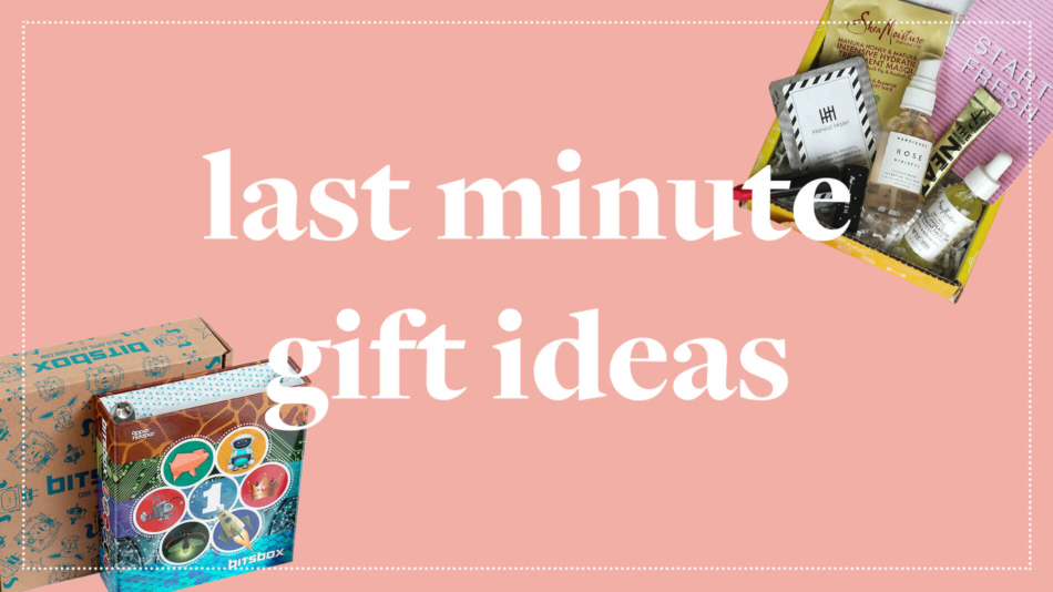 last minute gift ideas