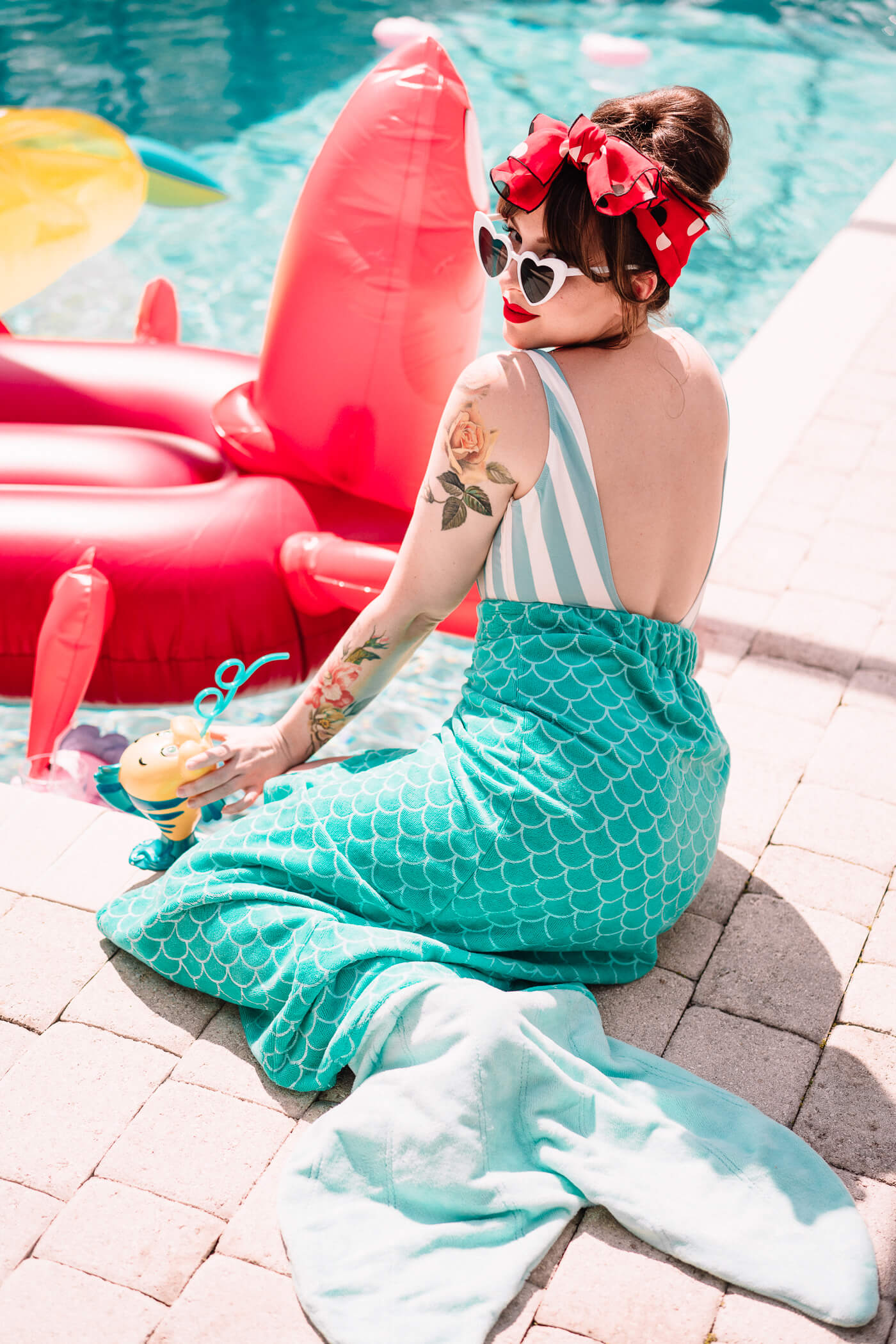 shop disney pool party little mermaid