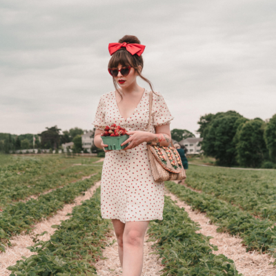 strawberry dress