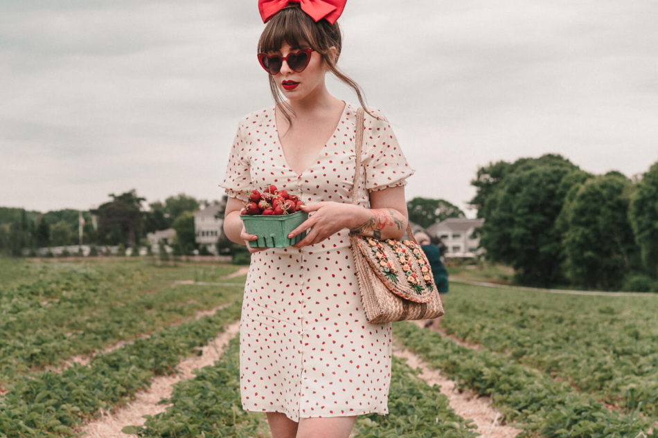 strawberry dress