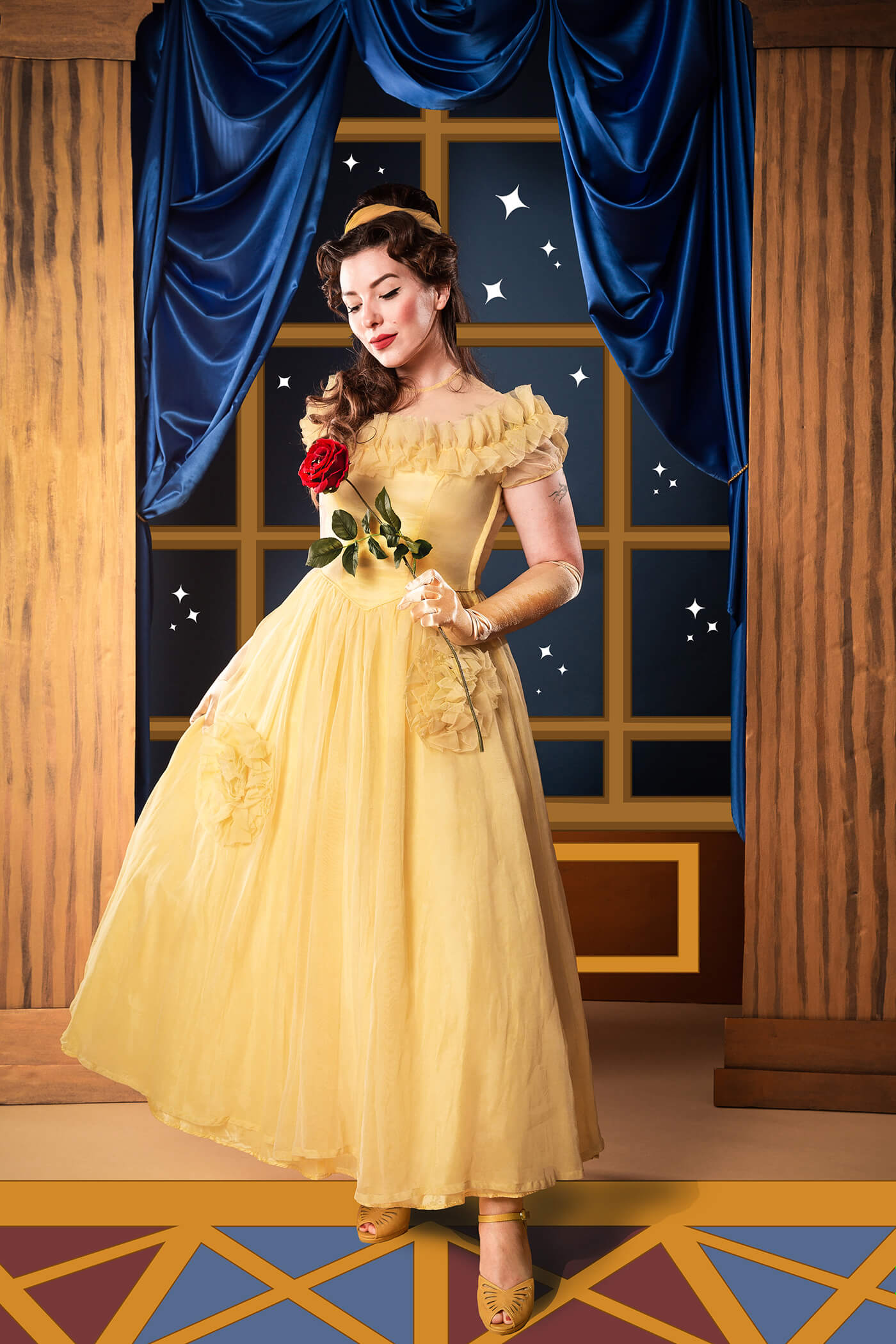 Disney Halloween Costume: Belle from Beauty and the Beast 