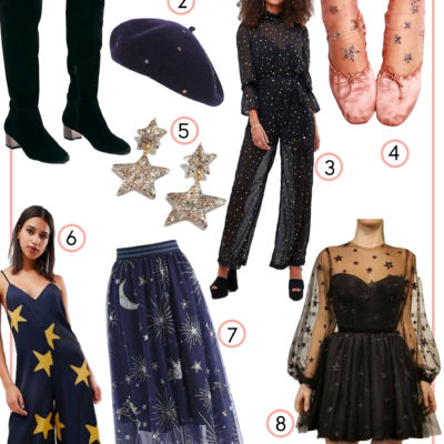 collage of star print shopping guide