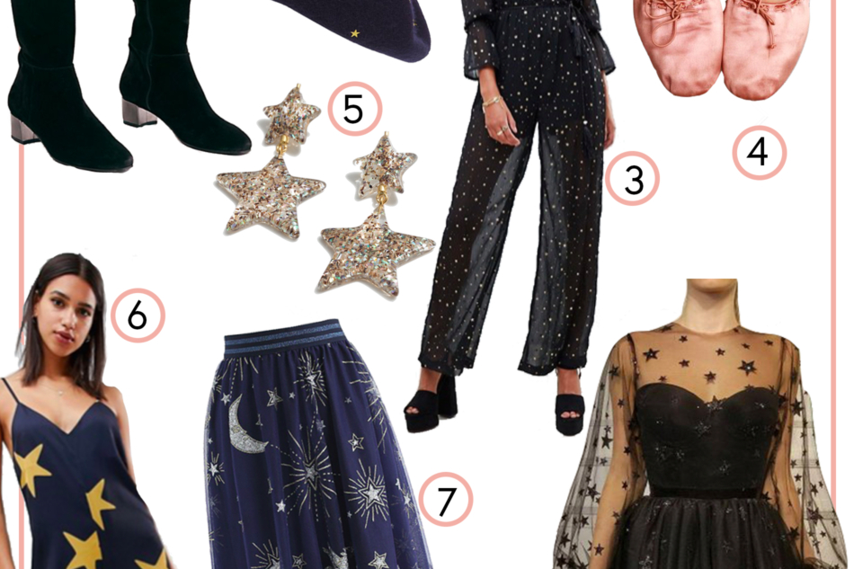 collage of star print shopping guide