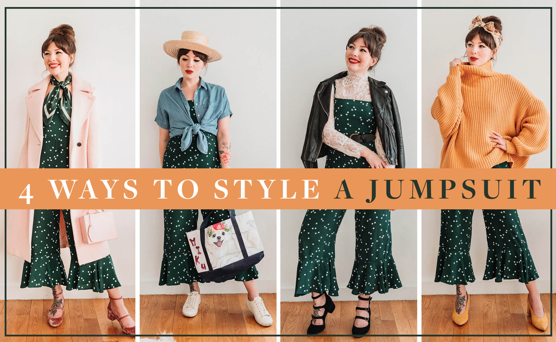 Four Ways to Style a Jumpsuit | Keiko Lynn