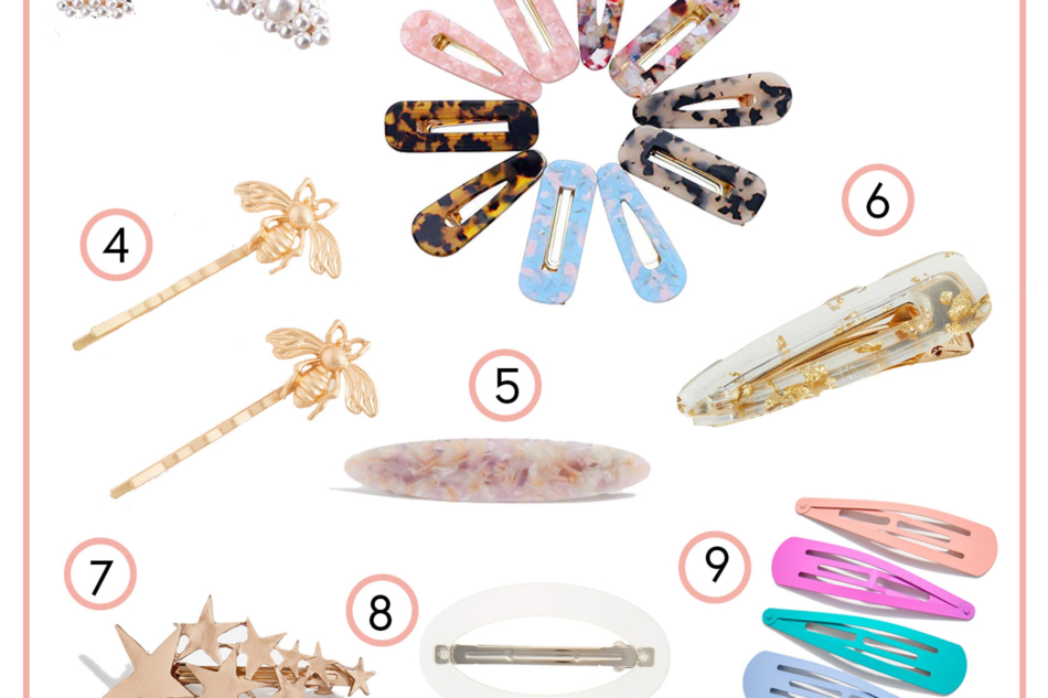 trendy hair clips spring 2019