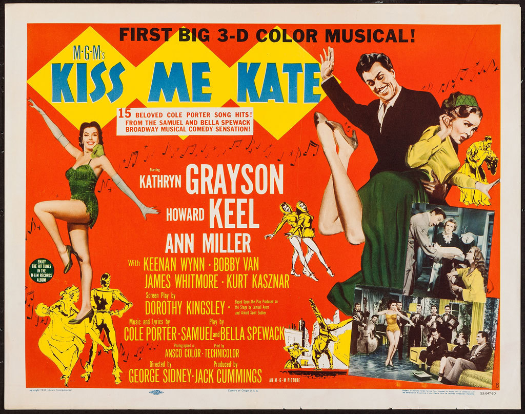 Kiss me Kate (1953, Kathryn Grayson, Ann miller)