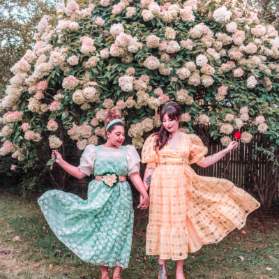 tiana and belle disney cottagecore bound ideas by Color Me Courtney and Keiko Lynn