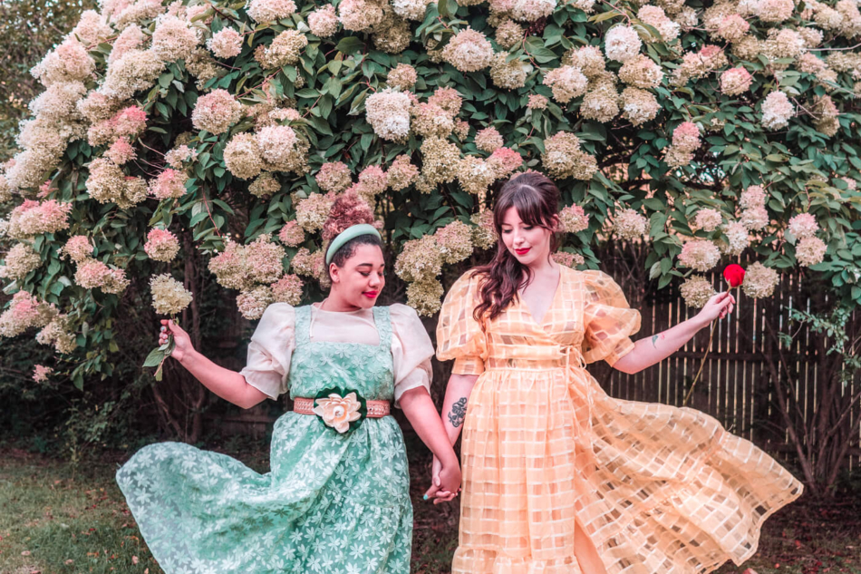 tiana and belle disney cottagecore bound ideas by Color Me Courtney and Keiko Lynn