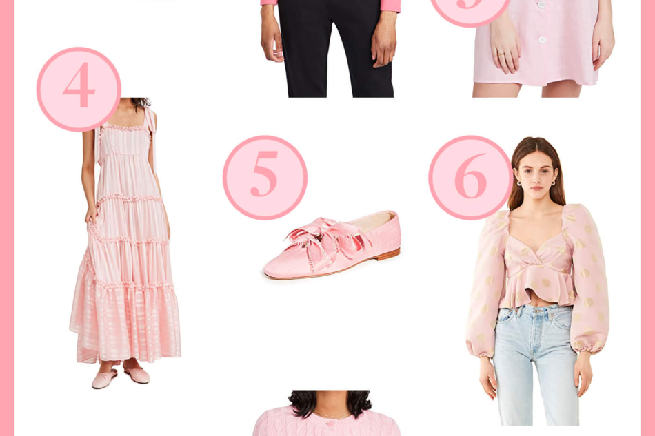 spring pink clothing inspiration