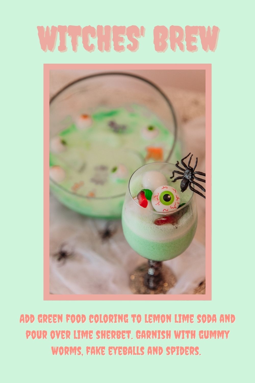 Easy Halloween Witches’ Brew Punch for Kids (and Grown ups!)