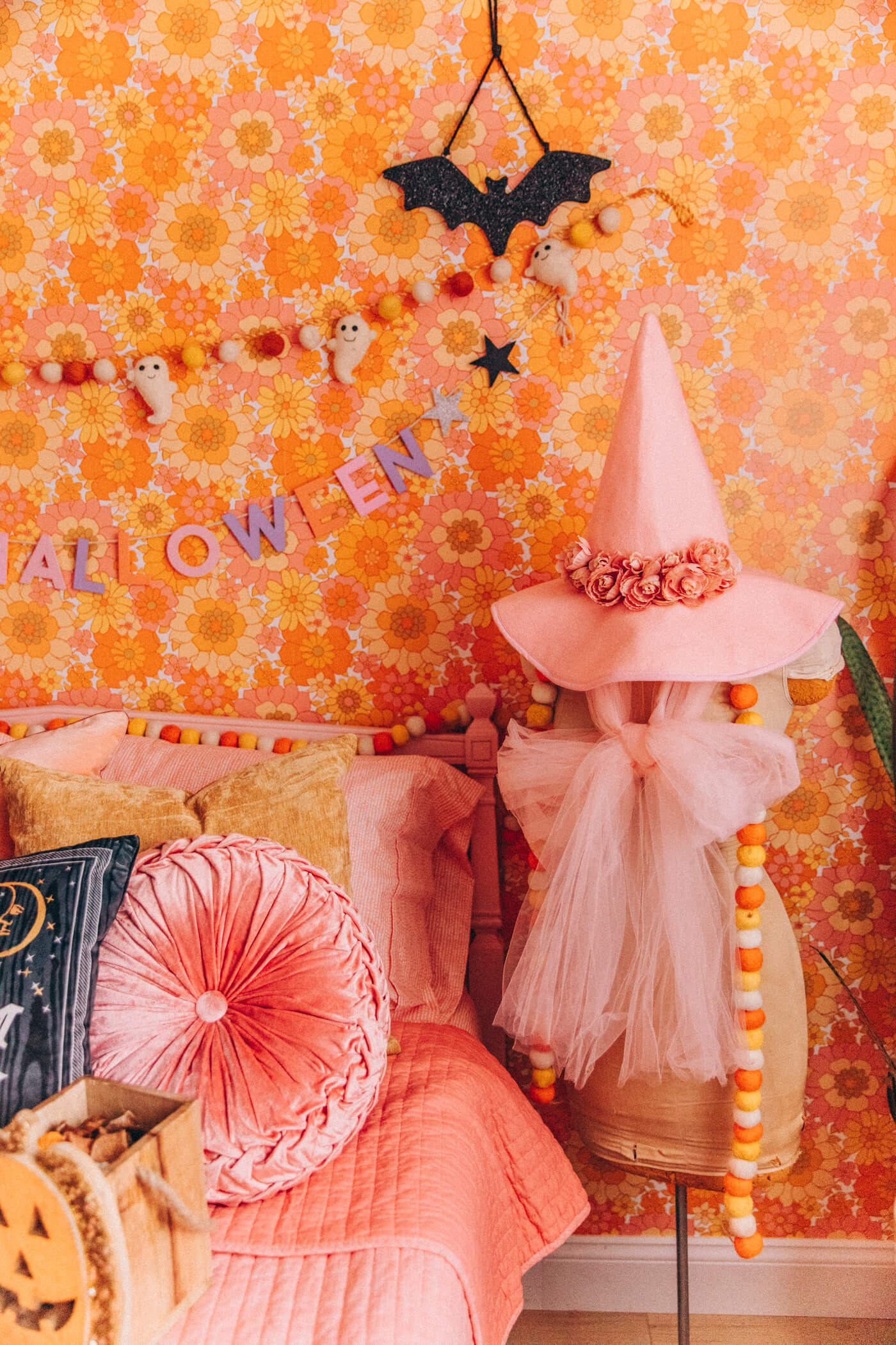 colorful and cute homegoods halloween decor