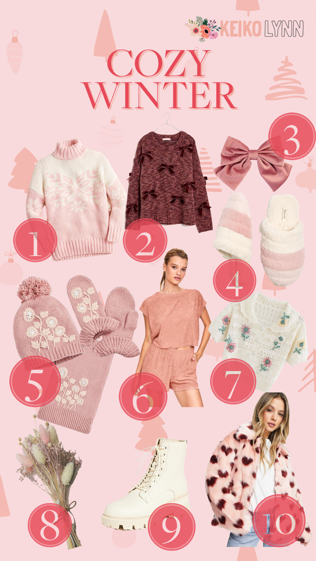collage of Cozy Winter Gift Guide