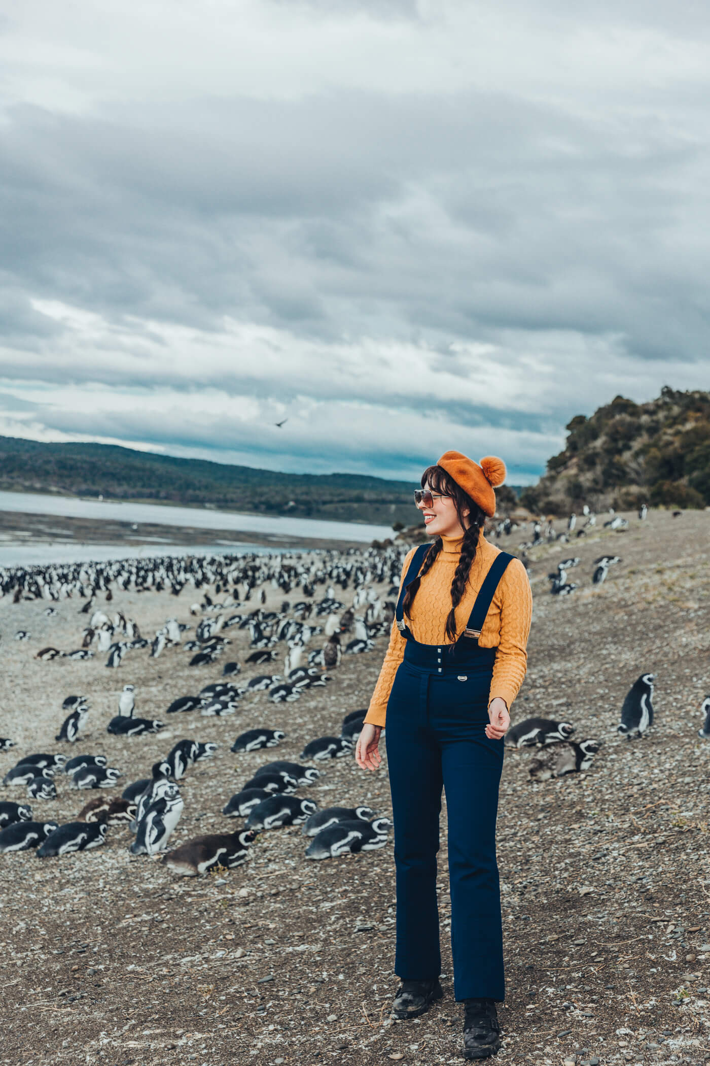 how to walk with the penguins in argentina on ushuaia piratour