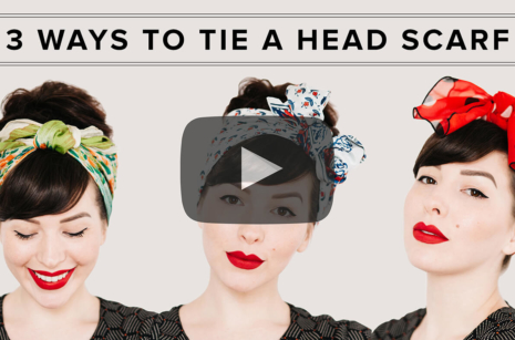 Head Scarf Tutorial - Keiko Lynn